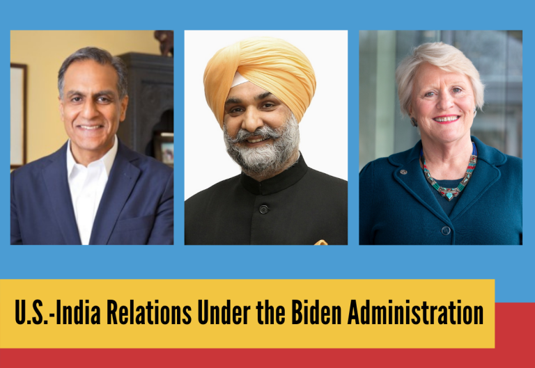 Announcement: ‘US-India Relations’ Event